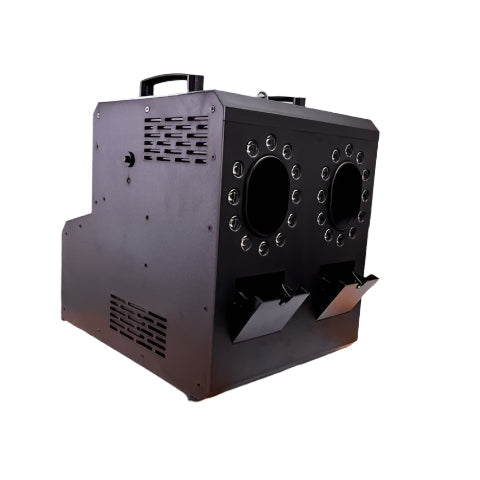 LED Double Output bubble machine