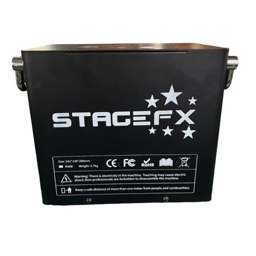 Large mobile spark machine